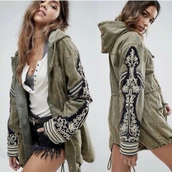 Free People Jackets & Blazers - Free People Golden Quills Jacket